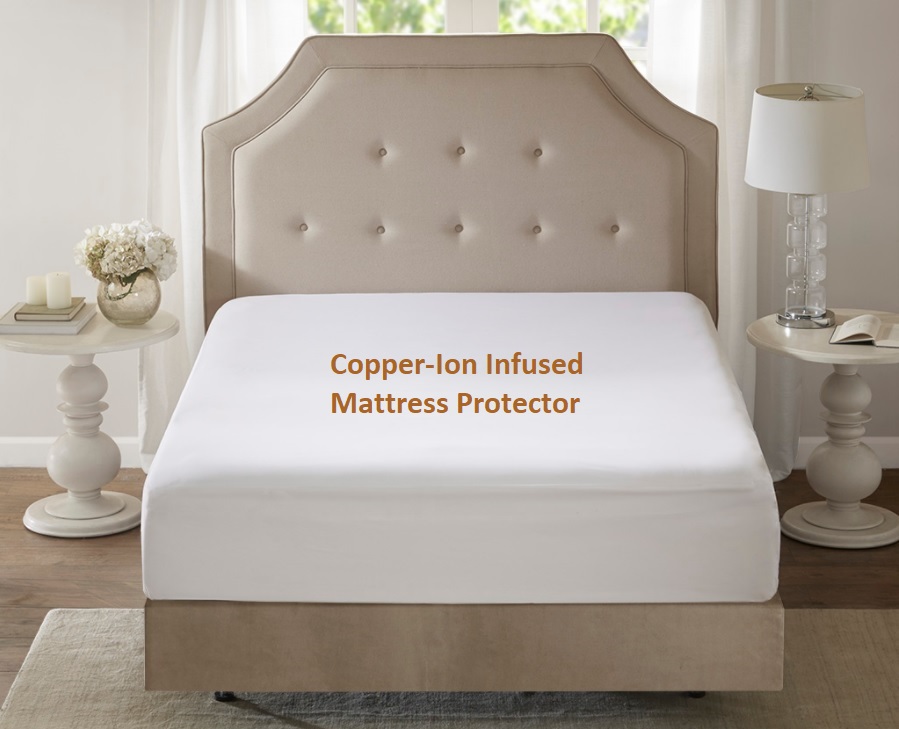 perfect comfort copper ion infused mattress protector