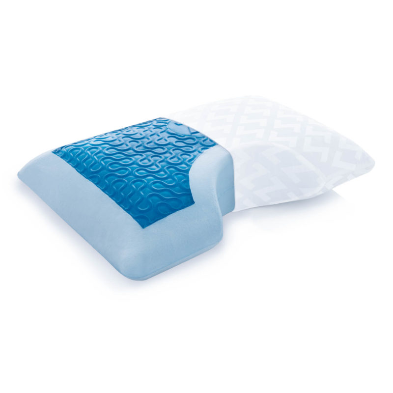 Double-Gel Cooling Pillow  Amore Beds Luxury Pillows